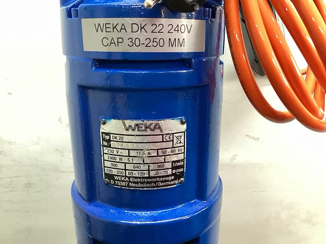 Weka dk 22 boormachine - afbeelding 6 van  6