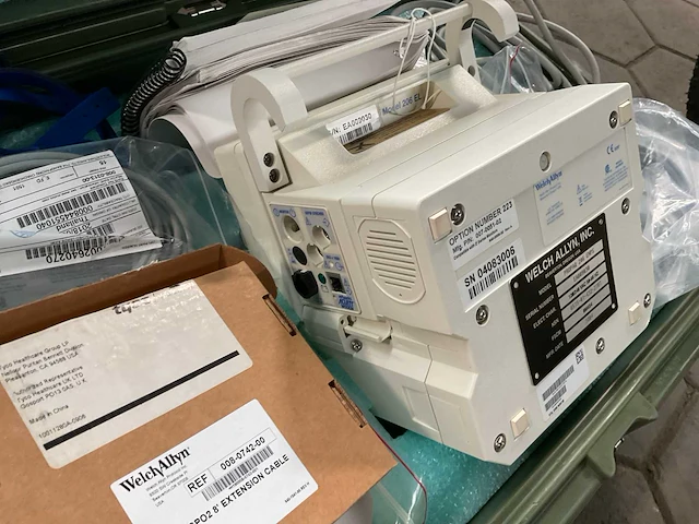 Welch allyn model 206el vital signs monitor - afbeelding 4 van  7