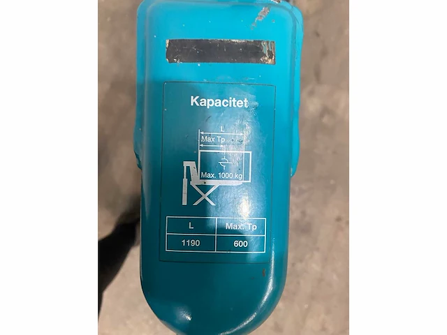 Weldan - hand hydraulische palletwagen - afbeelding 4 van  9