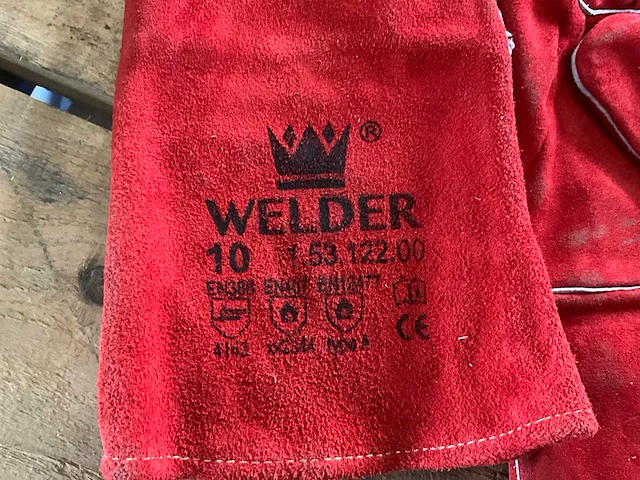 Welder las handschoenen (4x) - afbeelding 3 van  3