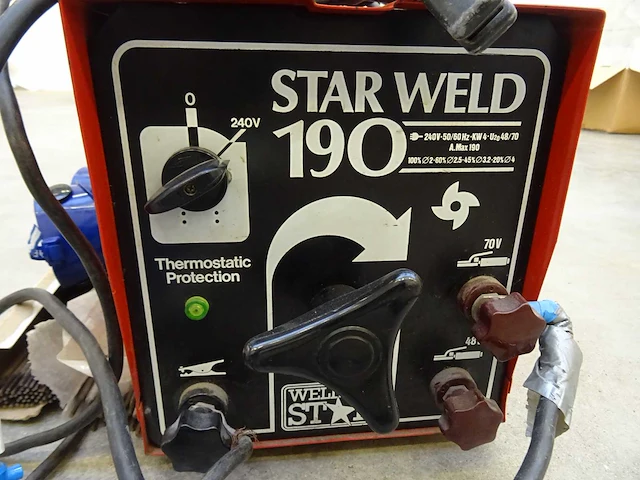 Welding star - star weld 190 - lasapparaat - afbeelding 2 van  2