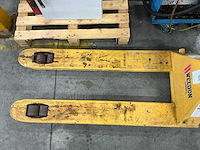 Weldon q2500t hand hydraulische palletwagen - afbeelding 2 van  4