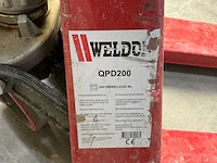 Weldon qpd200 hand hydraulische palletwagen - afbeelding 7 van  7