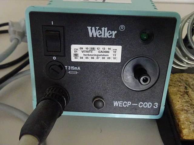 Weller - wecp-cod 3 - soldeerapparaat - afbeelding 2 van  6