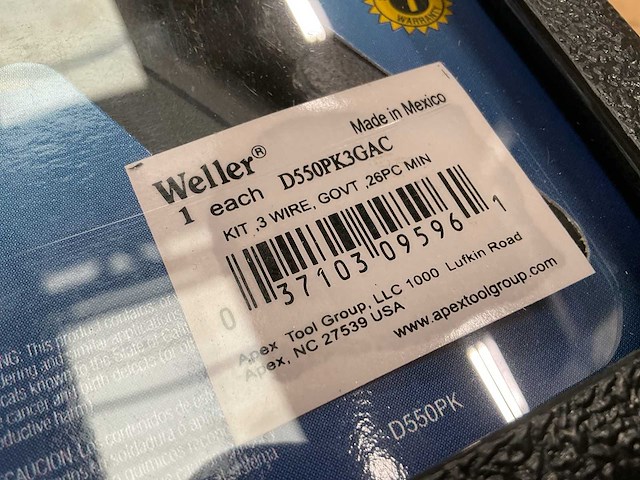 Weller d550 120v soldering gun - afbeelding 4 van  4