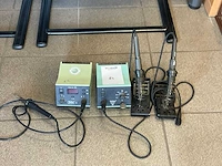 Weller soldeerstation divers (2x) - afbeelding 1 van  3