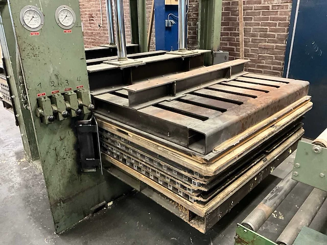 Wemhoner hydraulische pers met 2 rollenbanen - afbeelding 23 van  26