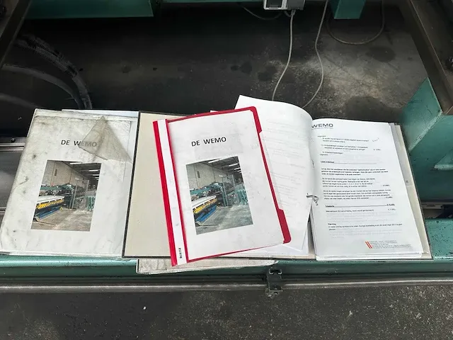 Wemo-hydro - hydraulische pons- buiglijn - afbeelding 21 van  36