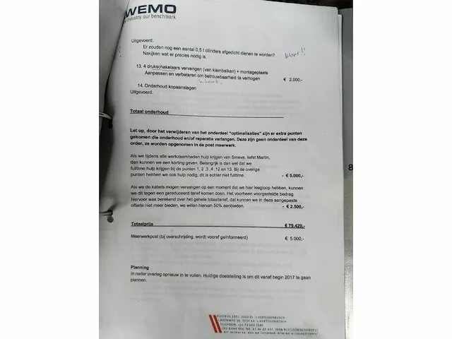 Wemo-hydro - hydraulische pons- buiglijn - afbeelding 22 van  36