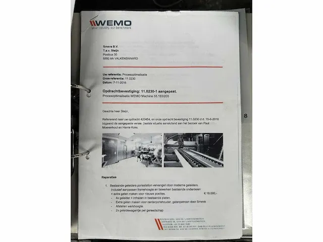 Wemo-hydro - hydraulische pons- buiglijn - afbeelding 24 van  36