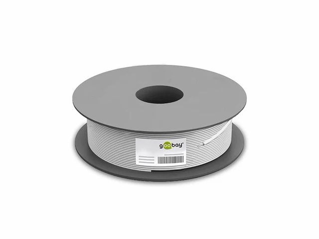 Wentronic 15015 netwerkkabel zonder connector 100 m grijs - afbeelding 2 van  2