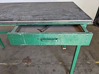 Werbank met 1 lade, groen - afbeelding 4 van  5
