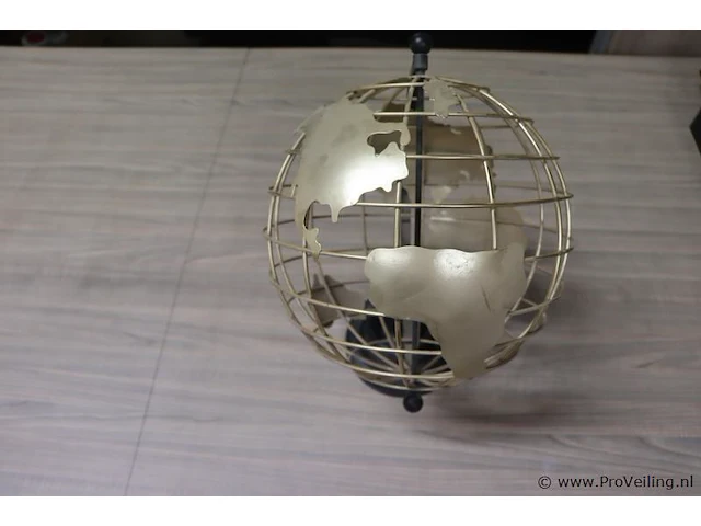 Wereldbol - ø 25cm x 40cm (h) - afbeelding 1 van  3