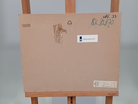 Werk op papier, a .a. brouwer, liggend figuur, 1980 - afbeelding 7 van  8