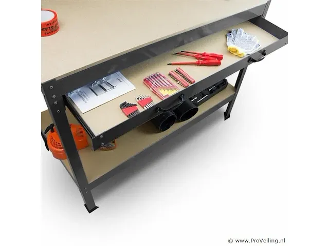 Werkbank 140x120x55cm - afbeelding 4 van  6