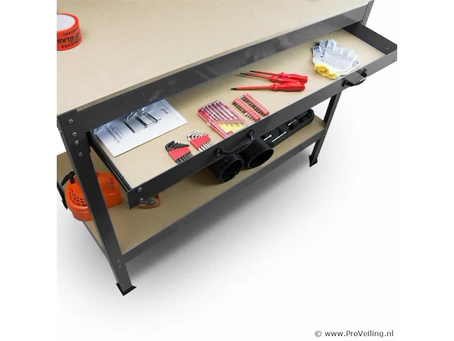 Werkbank 140x120x55cm - afbeelding 4 van  6