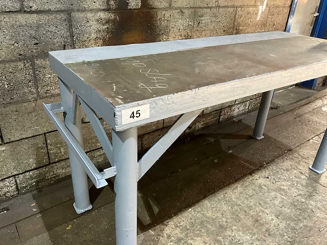 Werkbank 190x75x100cm v.v. heuer bankschroef 135mm - afbeelding 2 van  3