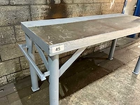 Werkbank 190x75x100cm v.v. heuer bankschroef 135mm - afbeelding 2 van  3