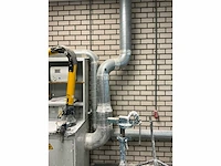 Werkbank 245x80x190cm v.v. plymovent (gas)dampafzuiging en afzuigunit - afbeelding 2 van  10