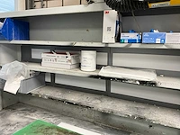 Werkbank 245x80x190cm v.v. plymovent (gas)dampafzuiging en afzuigunit - afbeelding 6 van  10