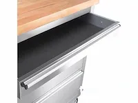 Werkbank deluxe rvs 72 inch 15 drawers - afbeelding 6 van  7