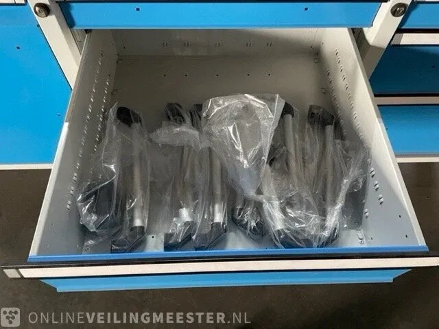 Werkbank eurokraft, blauw/grijs - afbeelding 9 van  13