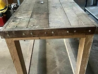Werkbank hout - afbeelding 1 van  3