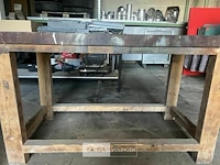 Werkbank hout - afbeelding 2 van  3