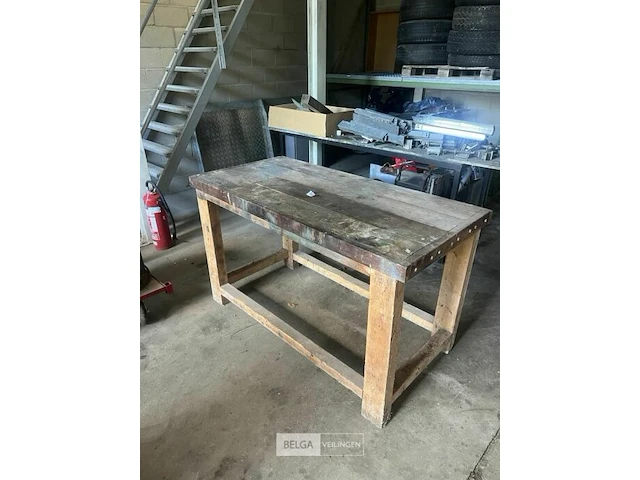 Werkbank hout - afbeelding 3 van  3