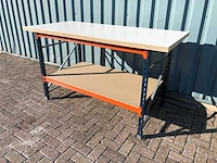 Werkbank / inpaktafel 2500x1000mm - afbeelding 1 van  7