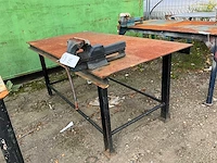 Werkbank met bankschroef - afbeelding 1 van  6