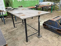 Werkbank met bankschroef - afbeelding 1 van  5