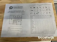 Werkbank met kasten en opbergruimte - afbeelding 5 van  17