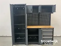 Werkbank met kasten en opbergruimte - afbeelding 13 van  17