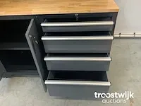 Werkbank met kasten en opbergruimte - afbeelding 14 van  17