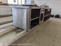 Werkbank met wok unit en wastafel therma - afbeelding 7 van  16