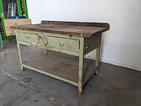 Werkbank overtoom, groen - afbeelding 4 van  6
