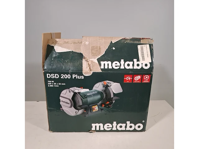 Werkbank slijper, metabo, dsd 200 plus, 2023 - afbeelding 12 van  12