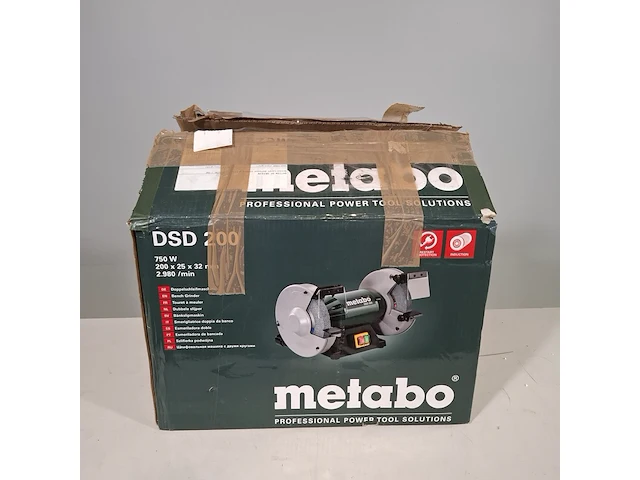 Werkbank slijper, metabo, jsd 200, 2021 - afbeelding 12 van  12