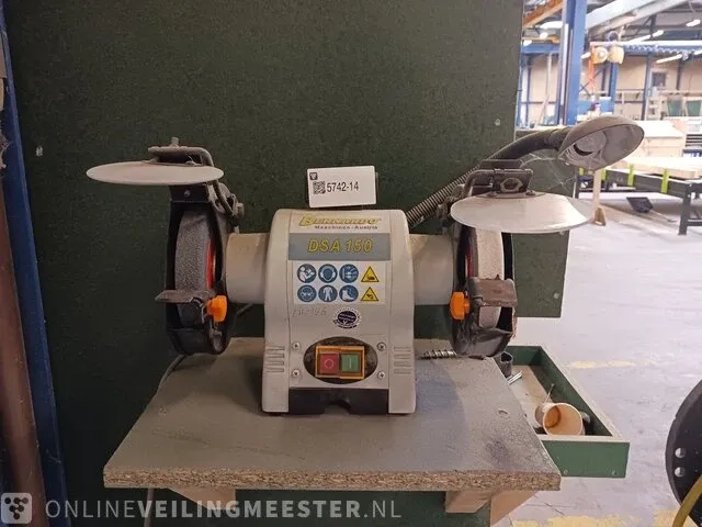Werkbank slijpmachine bernardo, dsa150 - afbeelding 2 van  5