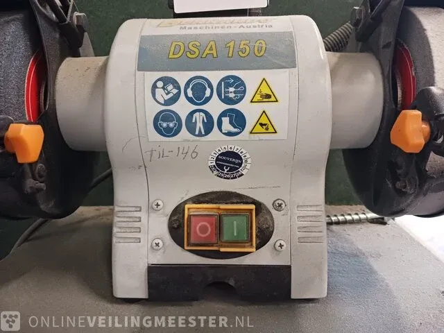 Werkbank slijpmachine bernardo, dsa150 - afbeelding 5 van  5