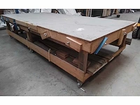 Werkbank tafel - unit met wielen - overige houtbewerking
