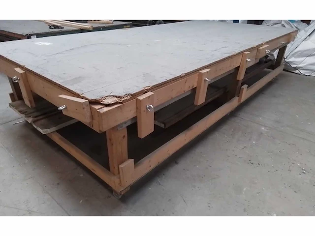 Werkbank tafel - unit met wielen - overige houtbewerking - afbeelding 3 van  5