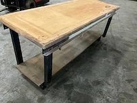 Werkbank v.v. lade 200x80x86cm - afbeelding 4 van  4