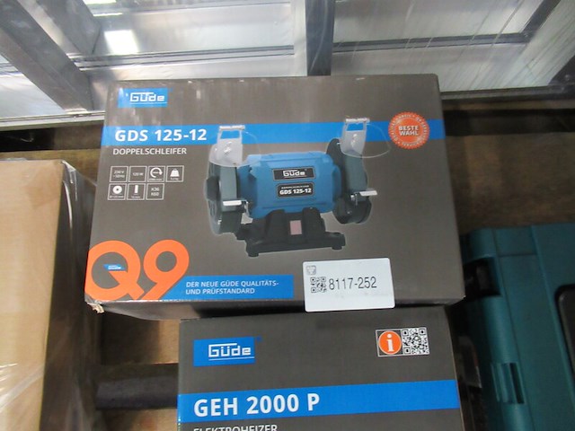 Werkbankslijper gude, gds 125-12 - afbeelding 3 van  3