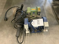 Werkbankslijpmachine (2x) - afbeelding 1 van  3