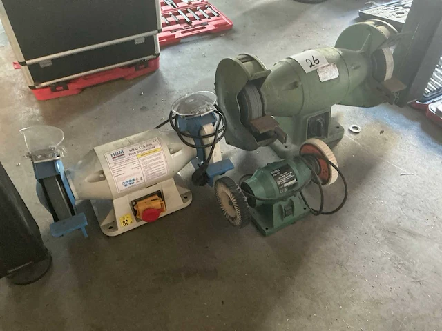 Werkbankslijpmachine (3x) - afbeelding 2 van  8