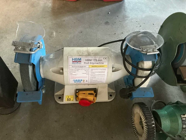 Werkbankslijpmachine (3x) - afbeelding 3 van  8