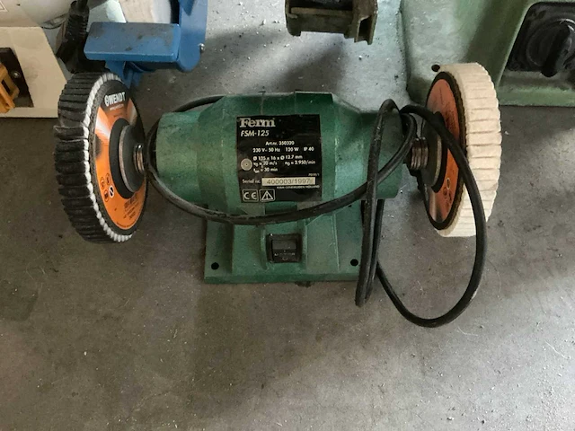 Werkbankslijpmachine (3x) - afbeelding 4 van  8