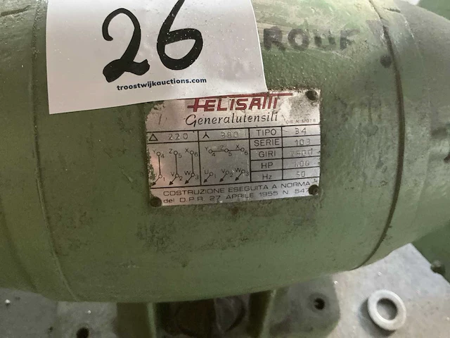 Werkbankslijpmachine (3x) - afbeelding 8 van  8